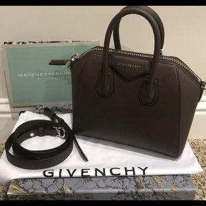 Givenchy Mini Antigona Bag In Heather 